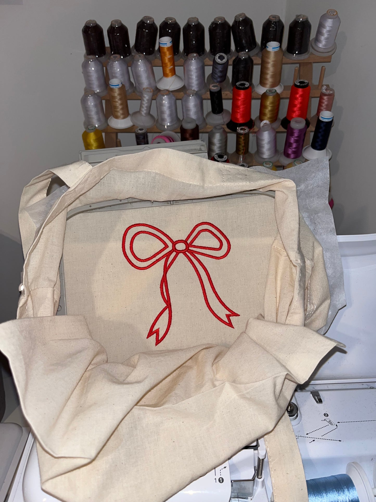 Big Bow Tote Bag