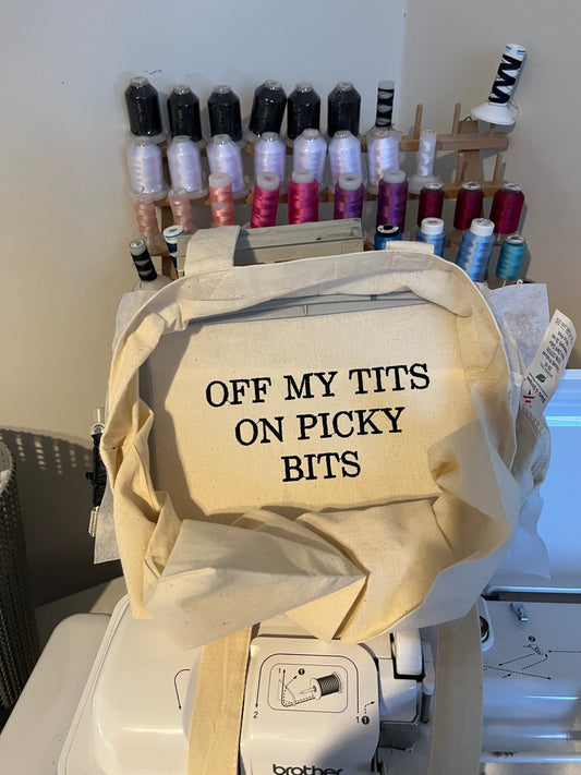 Picky Bits Tote Bag