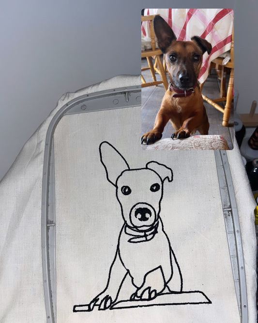Personalised Outline Tote