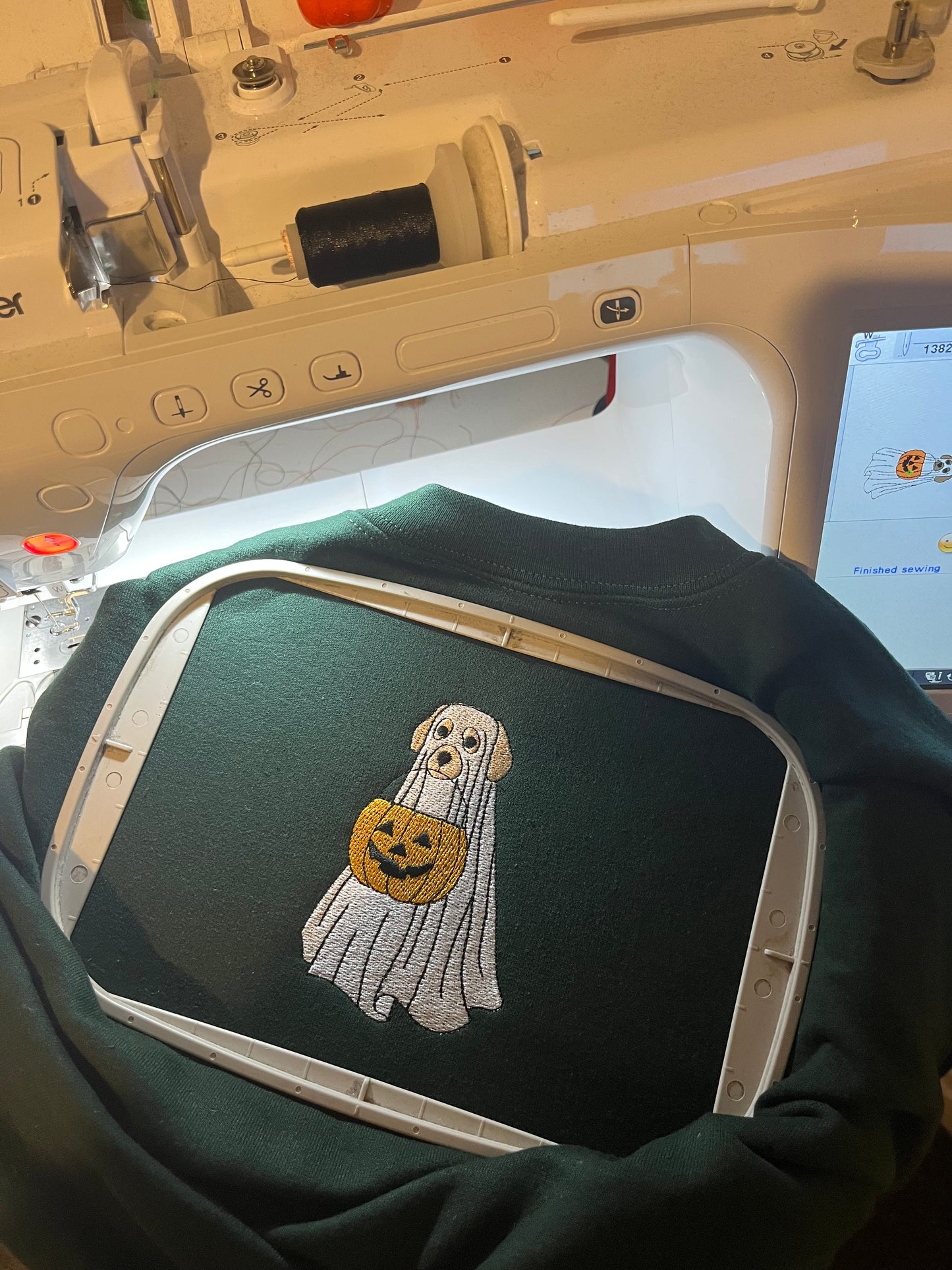 Dog Pumpkin Sweatshirt
