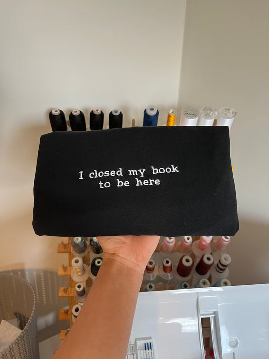 Closed My Book T-Shirt
