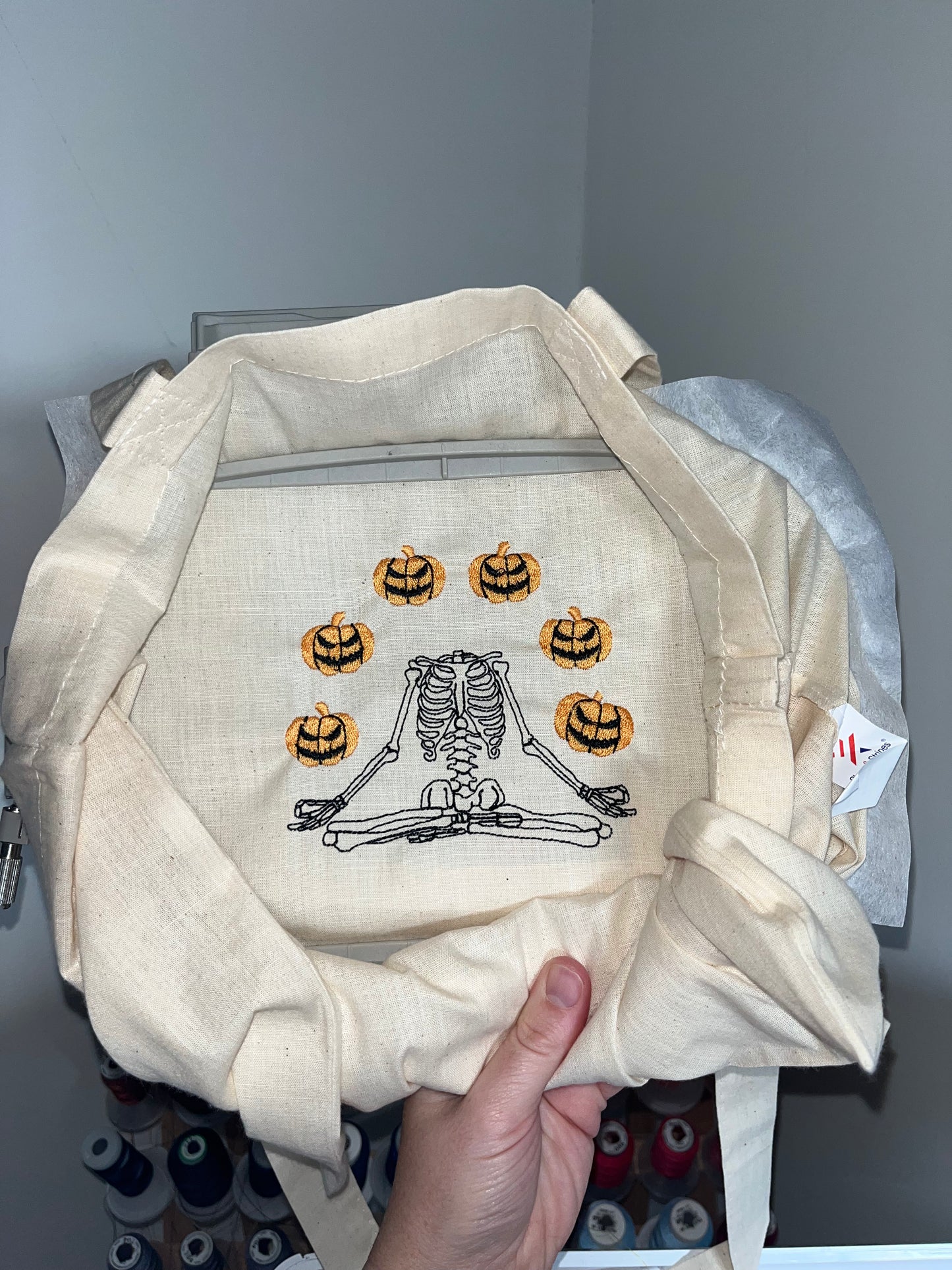 Pumpkin Heads Tote Bag