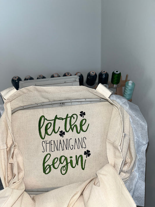 Paddy’s Day Shenanigans Tote Bag