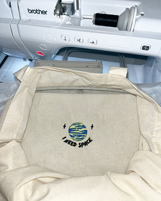 I Need Space Tote Bag