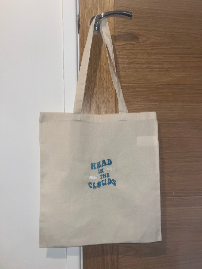 Head In The Clouds Tote Bag