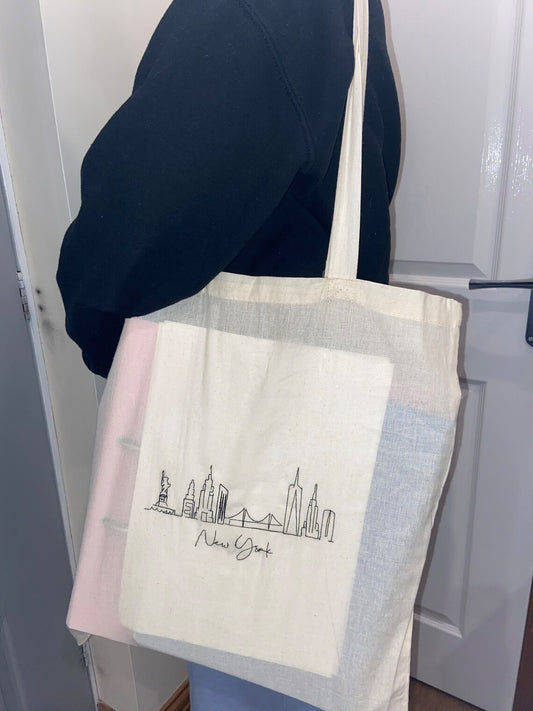 New York Tote Bag